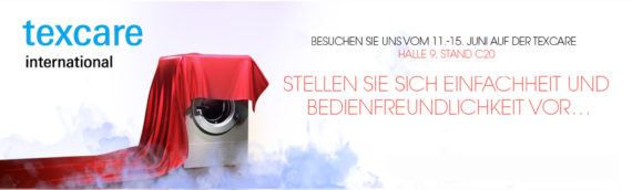 SPEED QUEEN AUF DER TEXCARE INTERNATIONAL 2016
