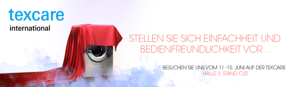 SPEED QUEEN AUF DER TEXCARE INTERNATIONAL 2016