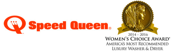 SPEED QUEEN, DIE VON AMERIKANISCHEN FRAUEN MEISTEMPFOHLENE MARKE FÜR WASCHMASCHINEN UND TROCKNER