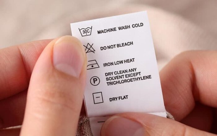 Meaning of washing labels