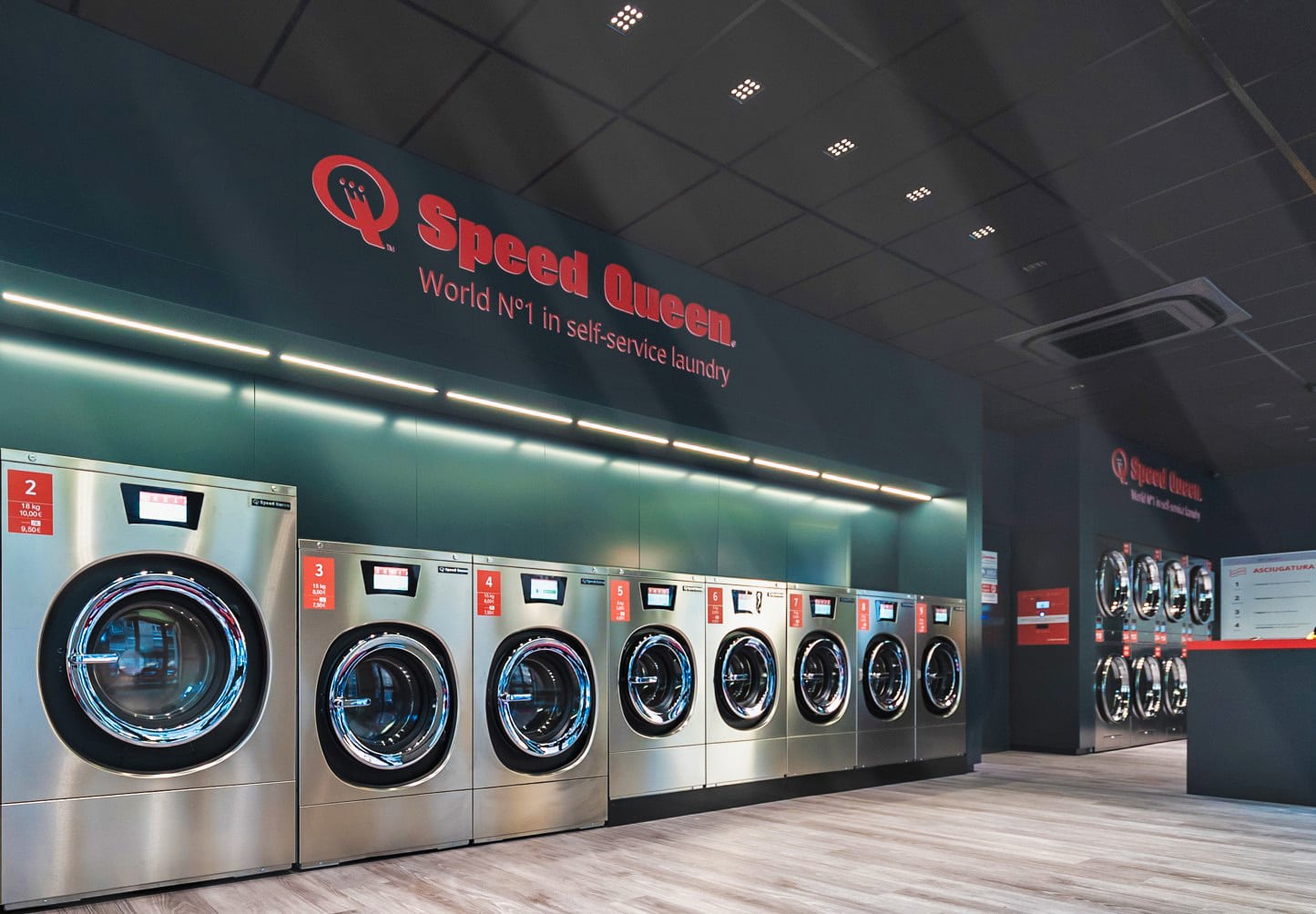 800th Speed Queen branded Laundromat Store Opens In France