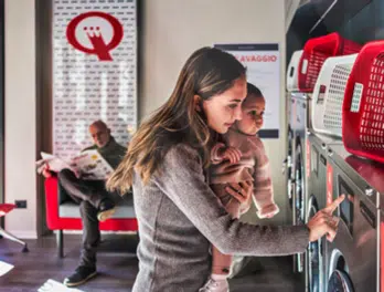 self-service laundry