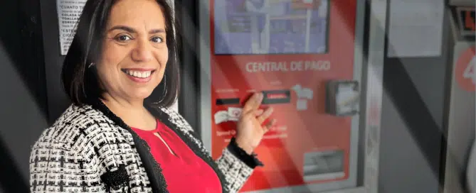 Woman starting a business with Speed Queen in Spain Magda.