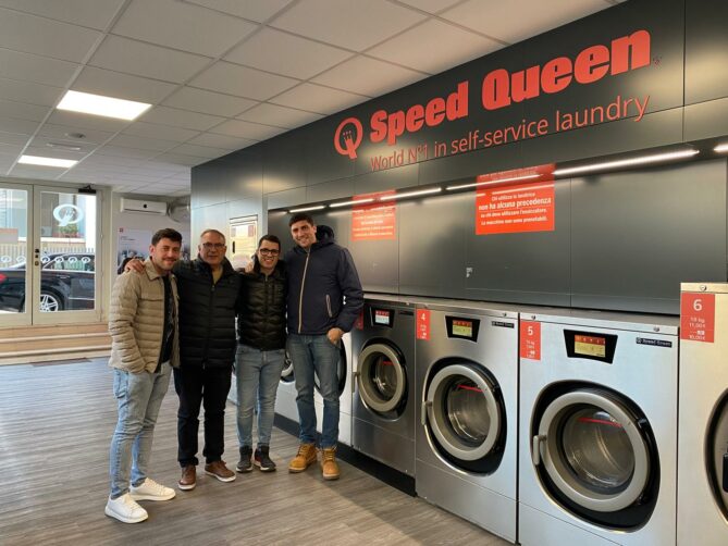 Eco World one of our investors in a Speed Queen Laundromat.