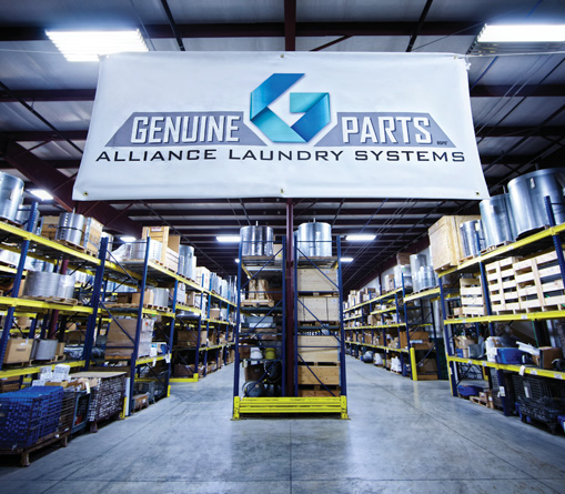 Alliance Laundry Systems, the No. 1 in industrial laundry