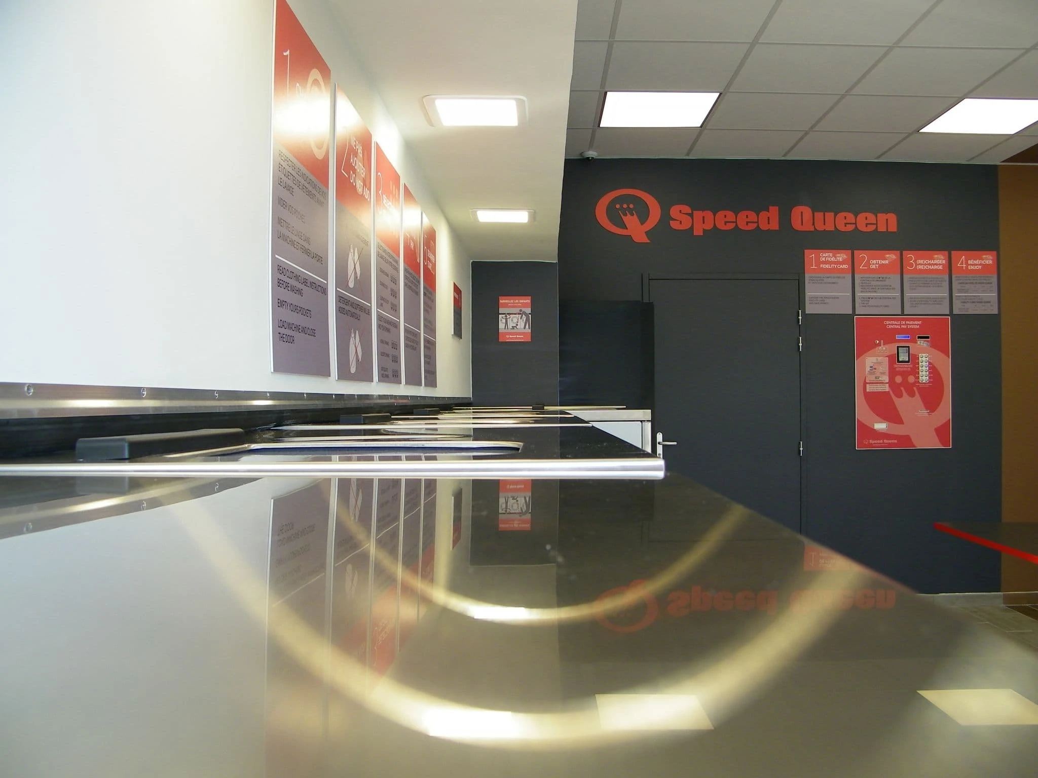 Laverie automatique Speed Queen